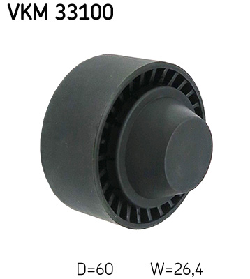 SKF Vezetőgörgő, hosszbordás szíj VKM33100_SKF